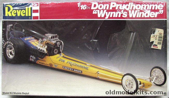 Revell 1/16 Don Prudhomme's 'Wynn's Winder' - AA/FD Fuel Dragster, 7476 plastic model kit